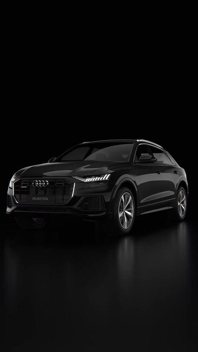 Audi Q8 animation 3d audi blender design motion design motion graphics product animation product viz render