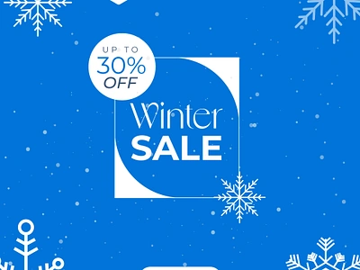 winter sale social media post design background post post design sale post social media post winter winter post winter post desin