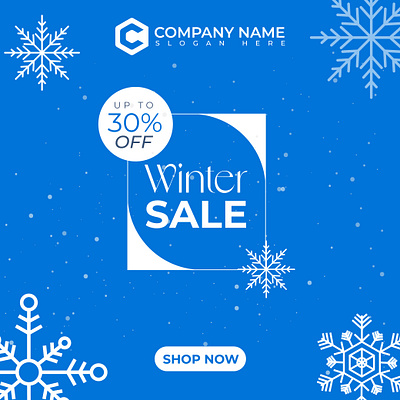 winter sale social media post design background post post design sale post social media post winter winter post winter post desin