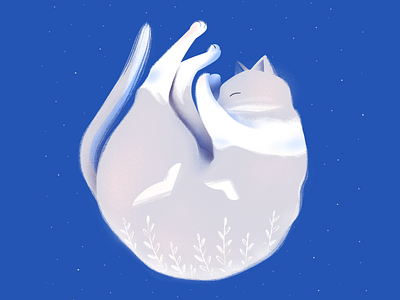 Cat | Personal Work cat digital art graphic illustration