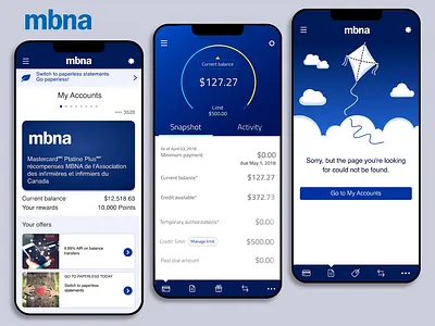 MBNA Mastercard 3d animation app art branding design graphic design icon illustration illustrator logo minimal mobile motion graphics typography ui ux vector web website
