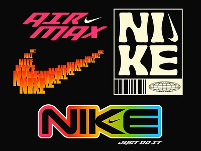 Nike design faelpt illustration instagram lettering nike type typedesign typography