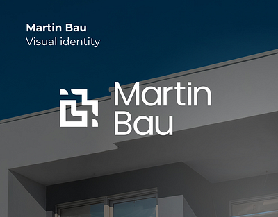 Martin Bau branding design graphic design logo logotype vector