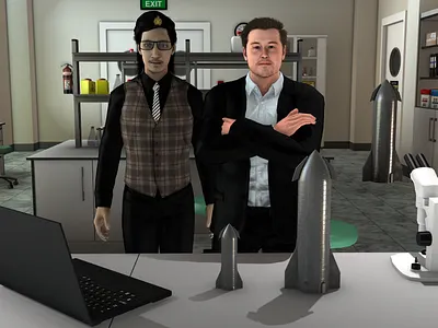 Animation 3d animation blender elon graphic design