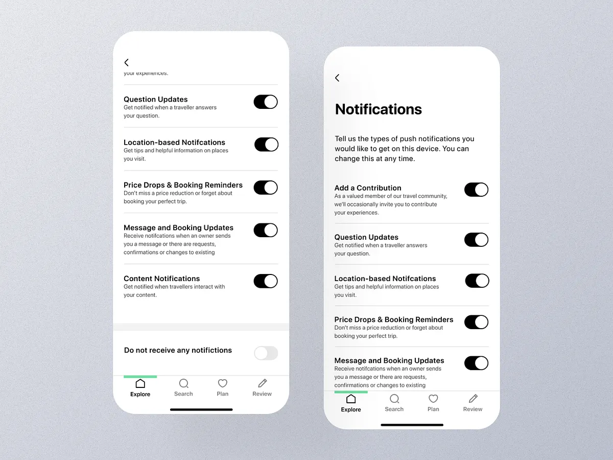Notification Screen designs, themes, templates and downloadable graphic ...