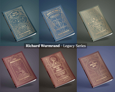 Wurmbrand Legacy book series design book cover design branding cover illustration illustrator indesign photoshop vector