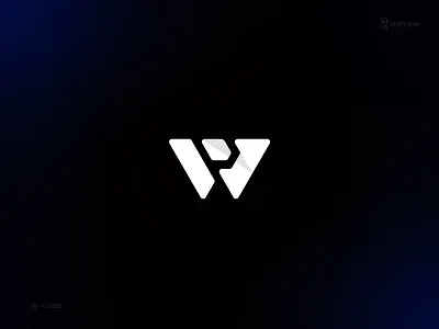 W → LOGO branding code logo coding logo design graphic design letter logo logo negative space p letter logo pro logo typography ui w letter logo web logo website logo wlogo word logo wordmark wp letter logo wp logo