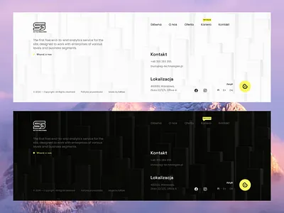 Footer SG-Technologies engineering managment agency engineering footer web website