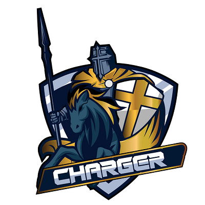 Charger Logo branding logo