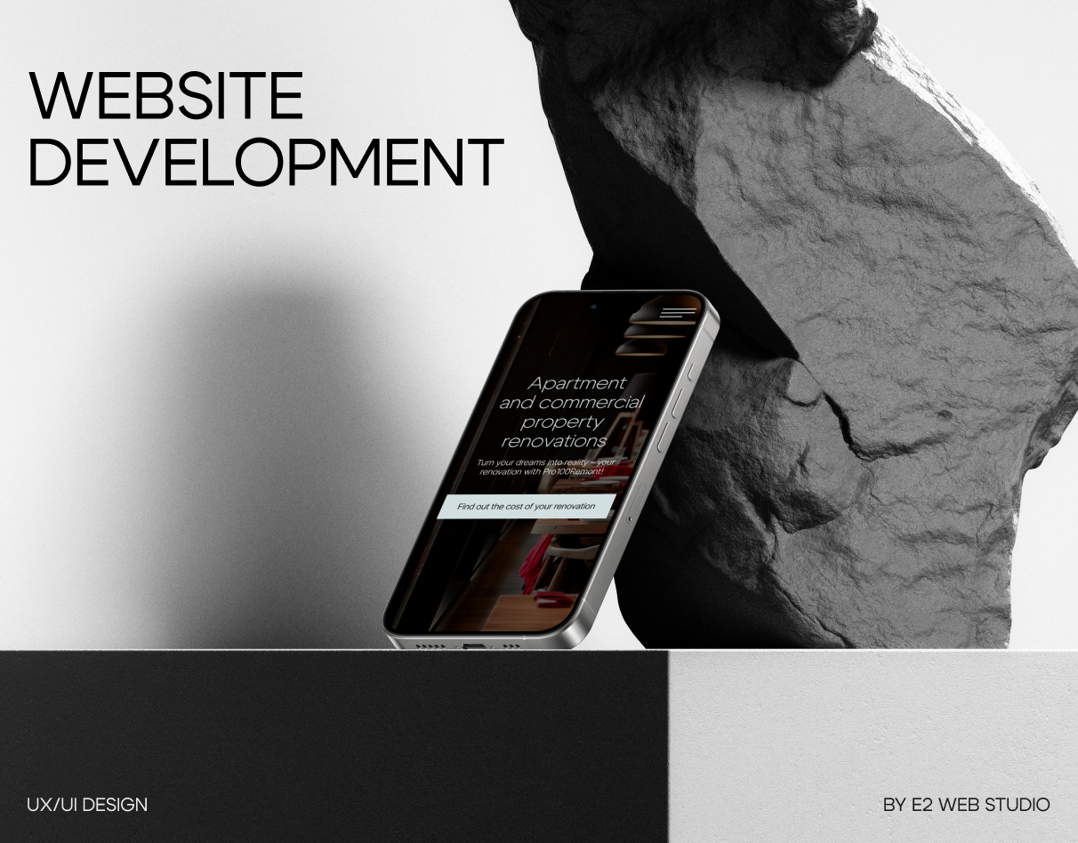Website Development for a Property Renovation Company company e commerce landing landing page landingpage web web design web development webdesign webflow webflow website website website design