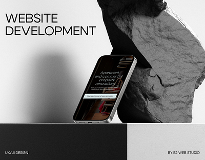 Website Development for a Property Renovation Company design site ui ux web design website