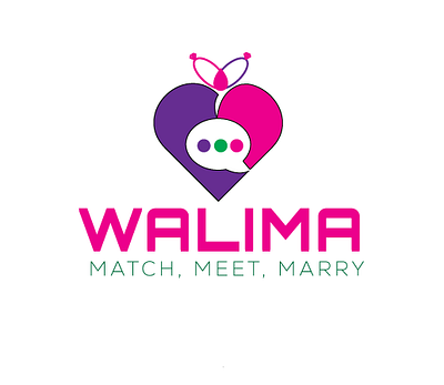 Logo for Marriage Media Walima branding design graphic design illustration l logo logo design vector