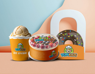 YUMKIDS Baby Food | Brand Identity Design animation branding graphic design logo