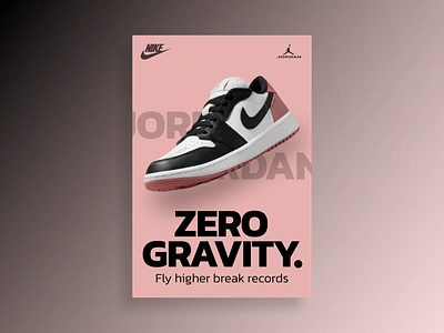 Nike sneaker poster design graphic graphic design poster poster design posterdesign sneakers