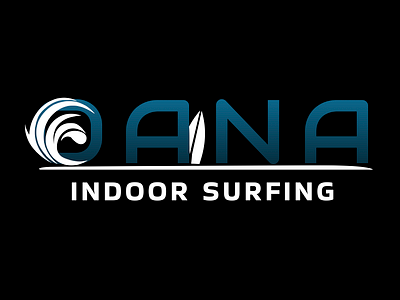 OANA Indoor surfing branding graphic design logo redesign slovakia sports switzerland