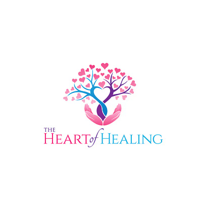 The Heart of Healing - Logo Design - Creasions logo logo design