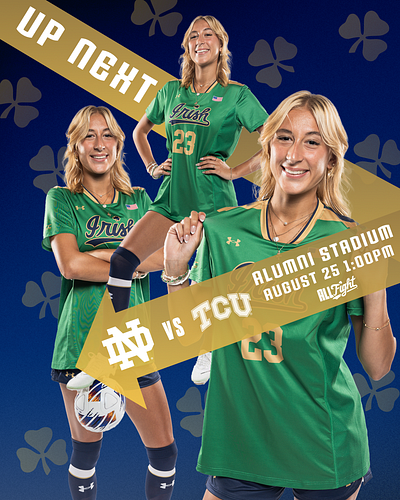 Womens Soccer Up Next Graphic graphic design