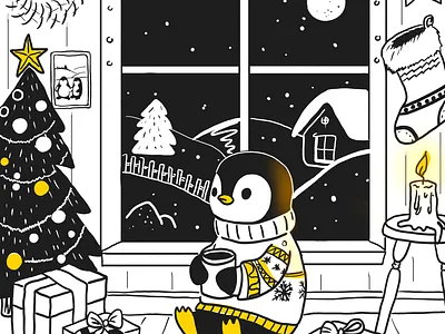 When You Coming Home 2d 2d illustration art artist branding character design christmas cover design drawing fantasy art free hand graphic design hand free illustration illustrator line art logo ui