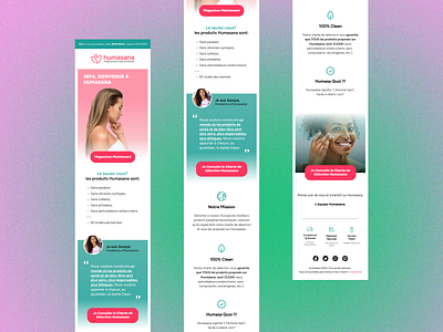 Humasana Email Design branding dashboard design e commerce email email designs fashion graphic design icons landing page mobile app ui