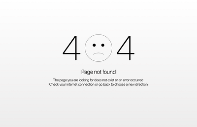 Daily UI 008 (404 Page Design) 404 daily ui error page landing page ui web design website