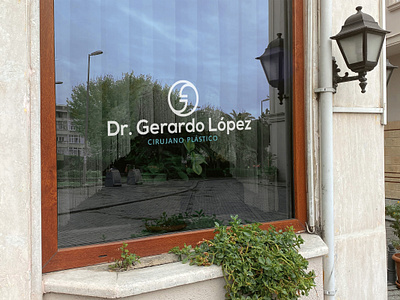 Dr. Gerardo López - Plastic Surgeon branding graphic design logo