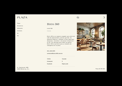 Plaza G3 - Website made with Simper.dev content crm graphic design minimal minmal web react react website simper simper.dev ui webapp website