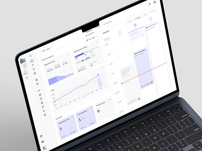 Residential Manager Dashboard • Omni® app clean condominium dashboard design experience interface manager minimalist mobile platform purple residence saas ucondo ui usability ux web