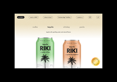 RIKI - Made with Simper.dev branding crm graphic design logo minimal react riki simper simper.dev simple tequila ui webapp website