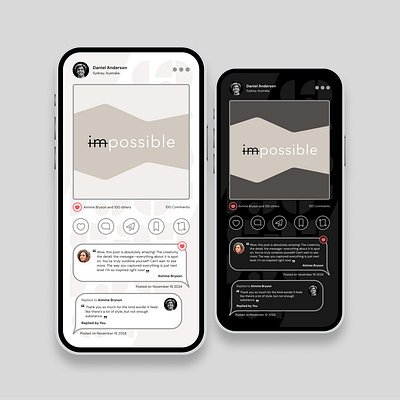 Interactive Feed app design creative design design inspiration digital design graphic design interface design mobile design product design ui ui design ui inspiration ui ux ui ux design ux ux design ux research ux ui web design web designer web development