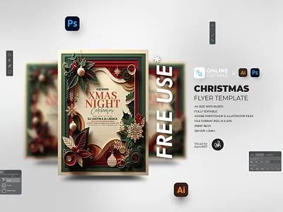 Christmas Party Flyer aam360 christmas celebration flyer christmas cocktail party christmas concert flyer christmas flyer christmas gala flyer christmas night bash christmas night flyer christmas party invitation christmas tree lighting event festive night flyer festive night party holiday night event holiday night gala night party flyer xmas night party