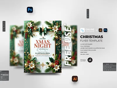 Christmas Party Flyer aam360 christmas christmas celebration christmas feast christmas gala night christmas night bash christmas night celebration christmas night event christmas night flyer christmas night party christmas party invitation flyer template holiday night gala night festivities night party flyer party