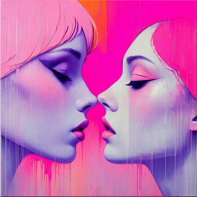 stupidLOVE #2 art colorful cyberpunk design digital art drama emotions graphic design illustration kitsch love modernart pinkaesthetic popart surreal vividcolors