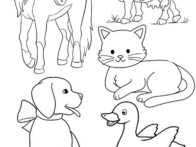 Animal Coloring Pages