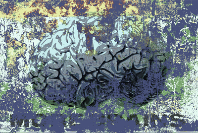 Cognitive Decay ccognitive decline cognitive decline decay doodle grunge illustration more brains noise shunte88 vector