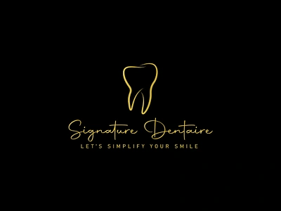 Signature Dentaire Logo (28) Items cosmetic dentistry dental dental branding dental care design dental logo dental wellness family dentistry graphic design modern dentistry oral health branding signature dental smile design