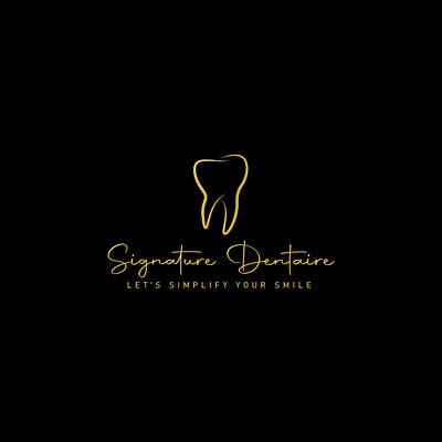 Signature Dentaire Logo (28) Items cosmetic dentistry dental dental branding dental care design dental logo dental wellness family dentistry graphic design modern dentistry oral health branding signature dental smile design