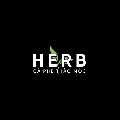 HERB COFFEE - LOGO DESIGN brandidentity branding design graphic design illustration logo packaging