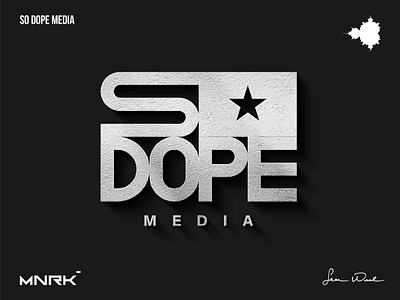 So Dope Media 🇺🇸 Logo Design branding design graphic design illustration logo typography vector