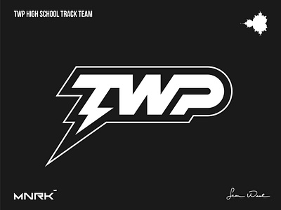 TWP Track Team | Logo Design branding design graphic design illustration logo typography vector