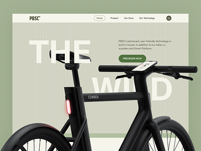 Electric Bike Website Design-Landing Page app bike ride website cyclist ebike ecommerce electric bike electric bike ride landing page landing page smart bike uiux web web design