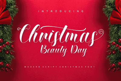 Christmas Beauty Day Font alphabet bold christmas elegant esport graphic design invitation logo love lovely luxury minimalist modern modernfont sansserief tech typeface valentine wedding