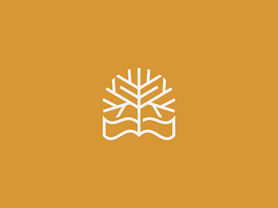 Book Tree Logo book brand identity brandidentity branding branding concept college design education elegant growth learn logo luxury minimalist modern monoline scholar school simple tree