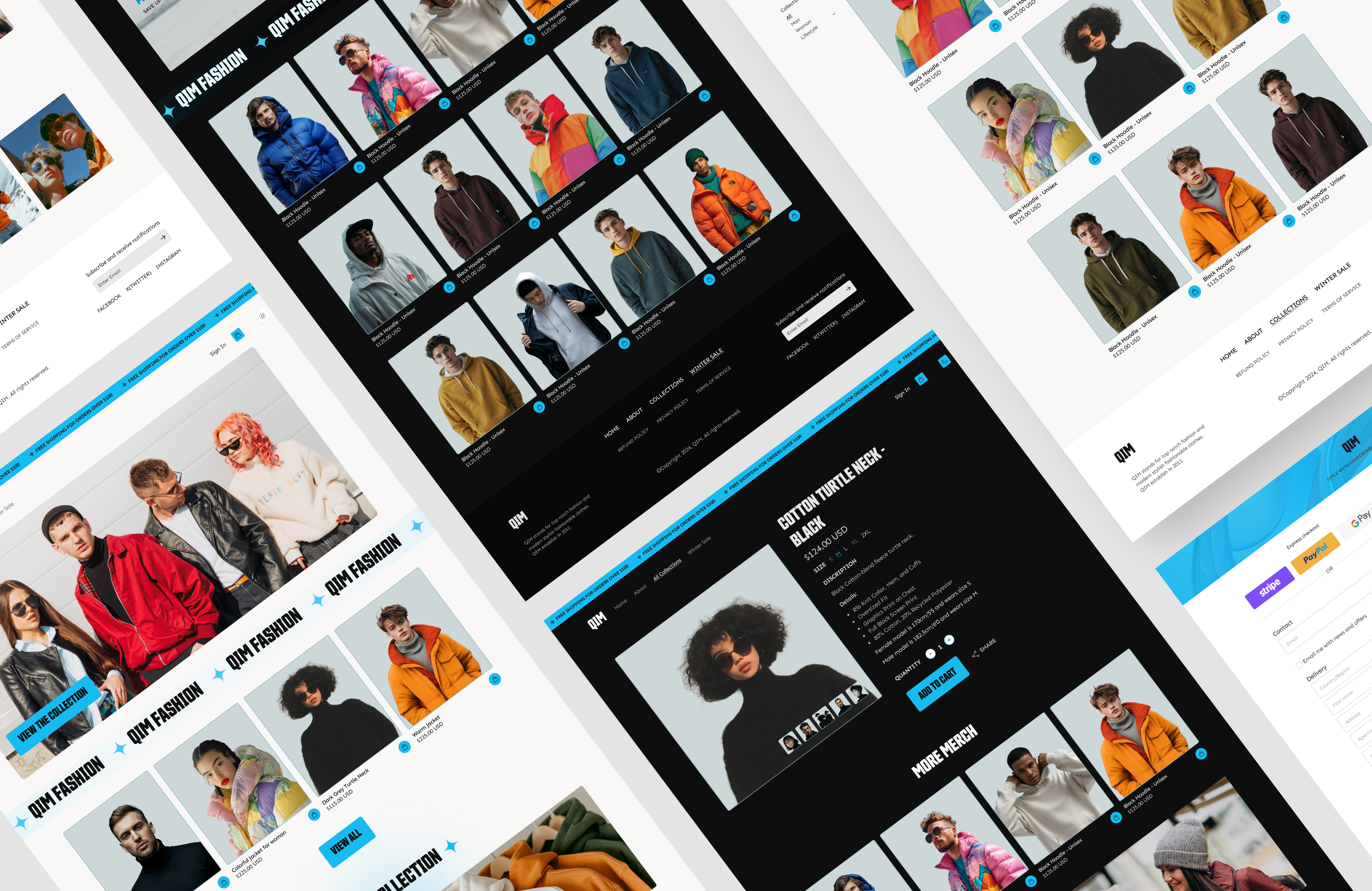 Example of Premium UI/UX Website Design