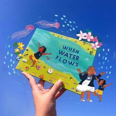 When Water Flows X Caribay M. Benavides charming childrens book environment nature penguin publishing