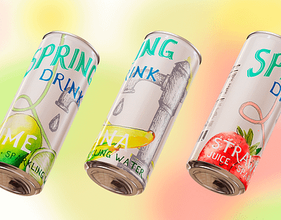 Empty can design on photoshop branding graphic design motion graphics