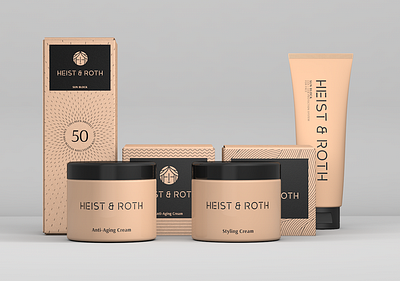 Cosmetic and box packages design on photoshop branding graphic design motion graphics