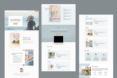 Sales Page WordPress + Elementor elementor elementor add on elementor template elementor website landing page sales landing page sales page sales template wordpress template