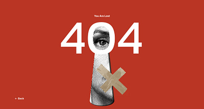 Creative 404 Error Pages 404 branding creative graphic design website