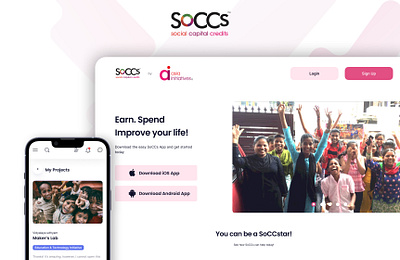 SoCCs: Redefining Community Engagement with UI/UX Excellence community engagement event creation project management reward system seamless navigation soccs coins uiux design user friendly dashboard