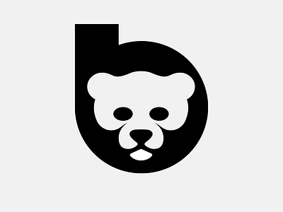 LOGO - BEAR b bear branding design graphic design icon identity illustration letter logo marks monogram symbol symbole ui